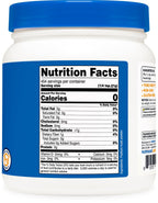Nutricost Psyllium Husk 1 pound container side view