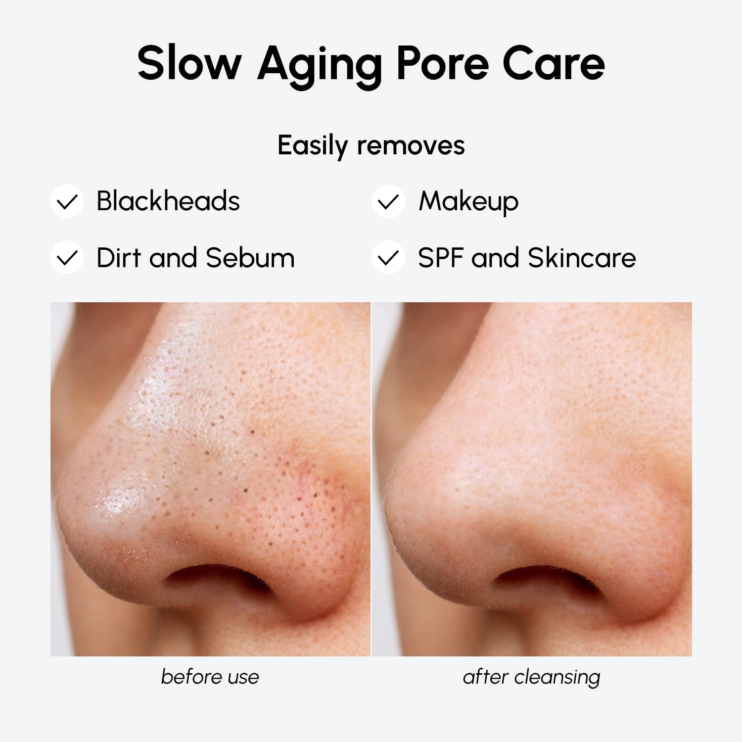 Person applying Maree cleansing oil to face