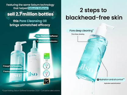 Ilso Super Melting Sebum Cleansing Oil bottle texture