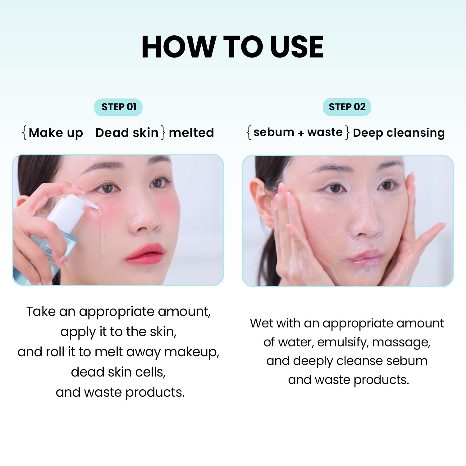 Ilso Super Melting Sebum Cleansing Oil emulsified texture