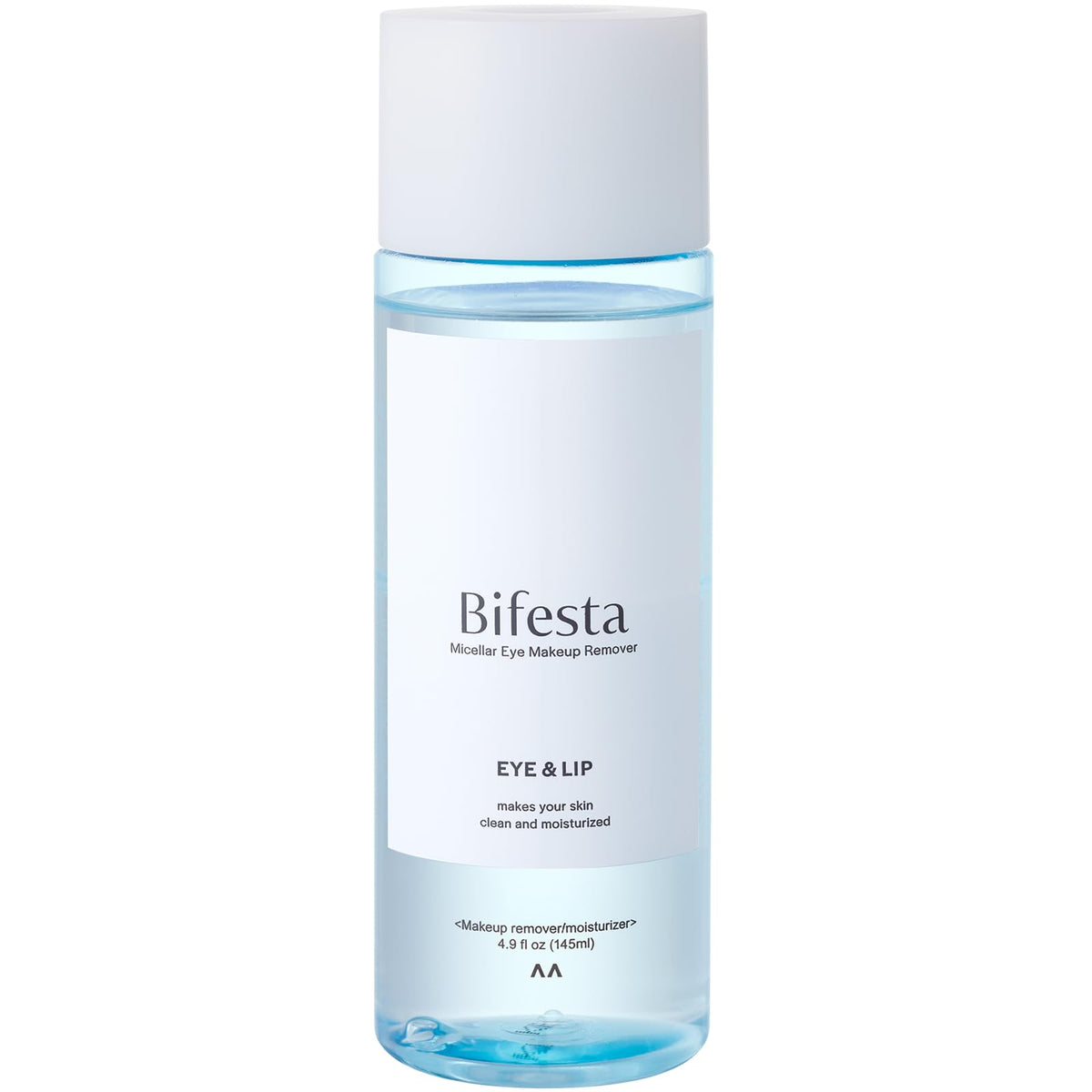 Bifesta waterproof makeup remover dual phase layer detail