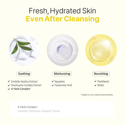 Comparison of Ariul embossed and smooth sides of the cleansing pad
