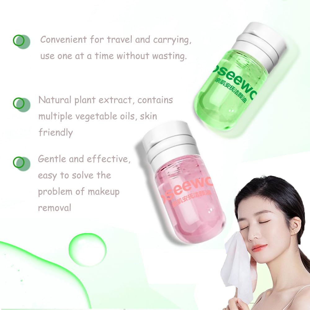 Jrtyqwbu makeup remover capsules packaging