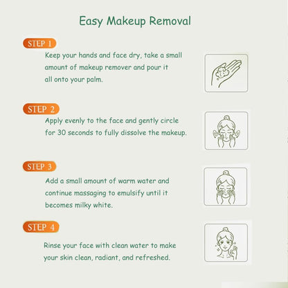 Jrtyqwbu skincare cleansing oil 20 piece set