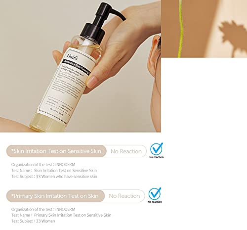 Vegan Korean skincare cleansing oil 150 milliliter bottle