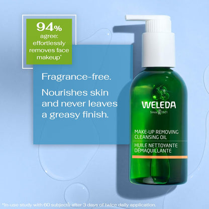 Weleda Makeup Removing Cleansing Oil ingredient label