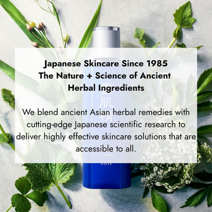 Sekkisei facial cleanser packaging and label details