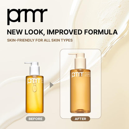 Primera cleansing oil texture on skin before water application