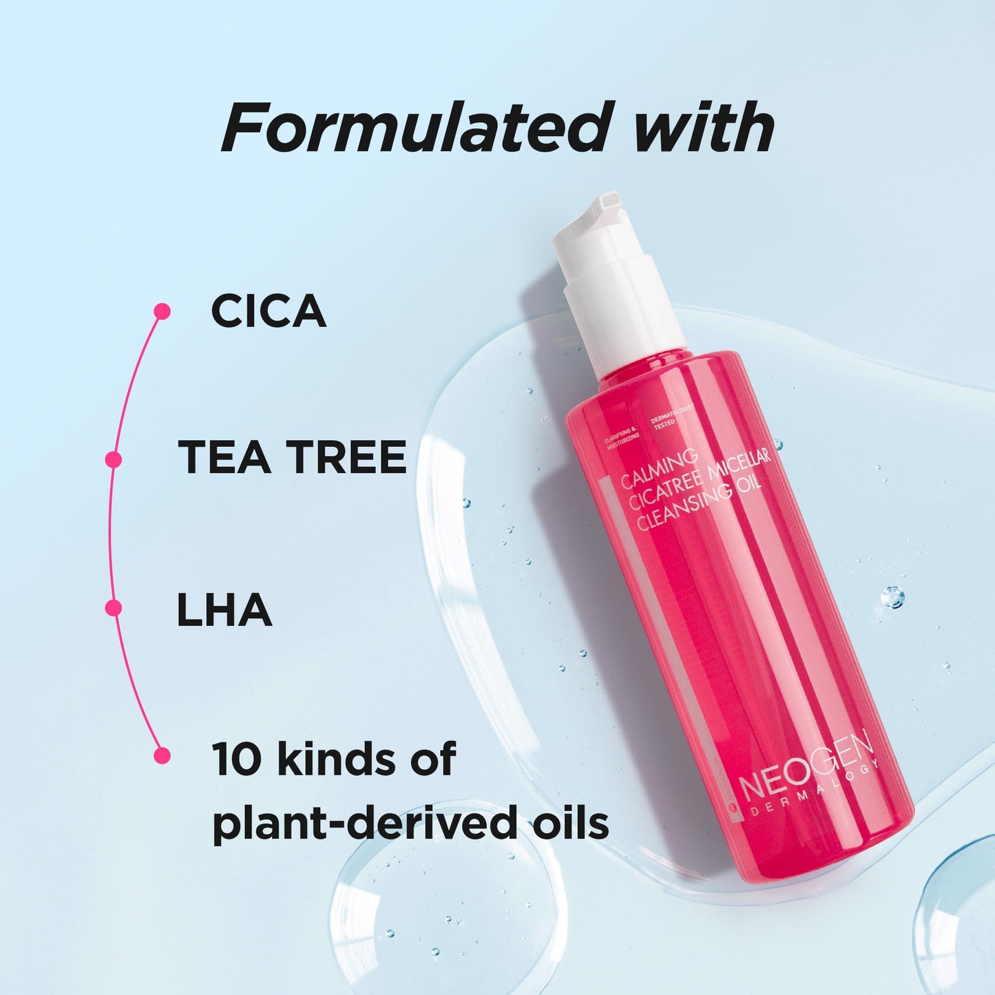 Neogenlab Cica Tree Cleansing Oil bottle 300ml