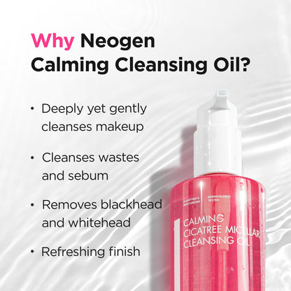 Korean skincare Dermalogy micellar cleansing oil texture