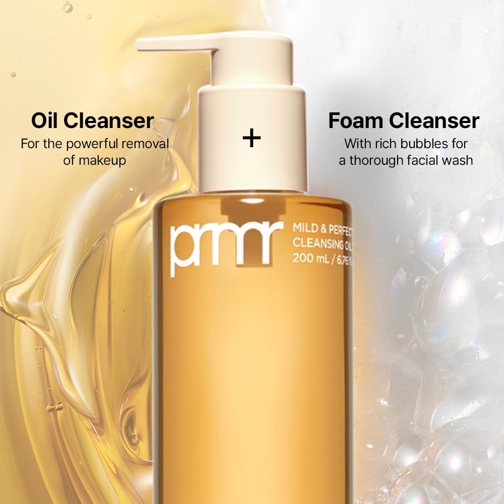Back label of imported Primera cleansing oil bottle