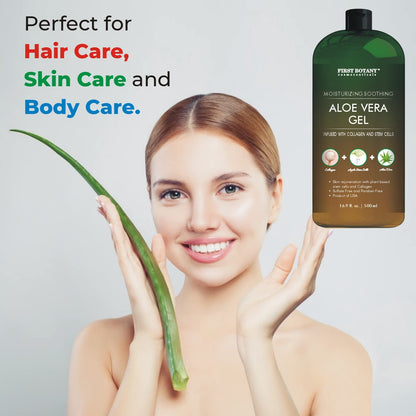 First Botany aloe vera gel texture for hair and skin