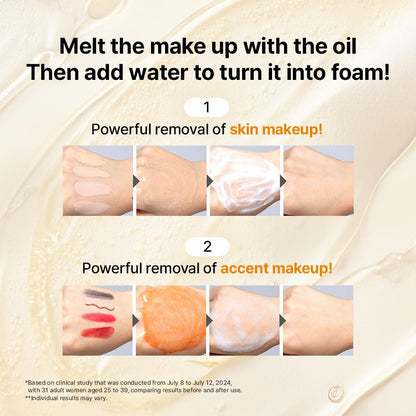 Primera Oil to Foam Cleanser for pore cleaning and makeup removal