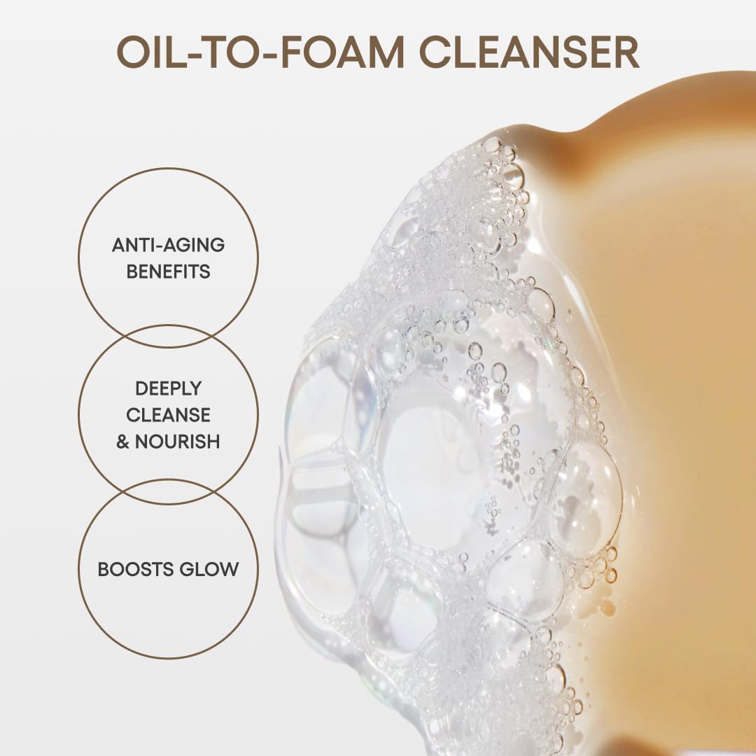 LANEIGE 2-in-1 dual action face wash showing the luxury pump packaging