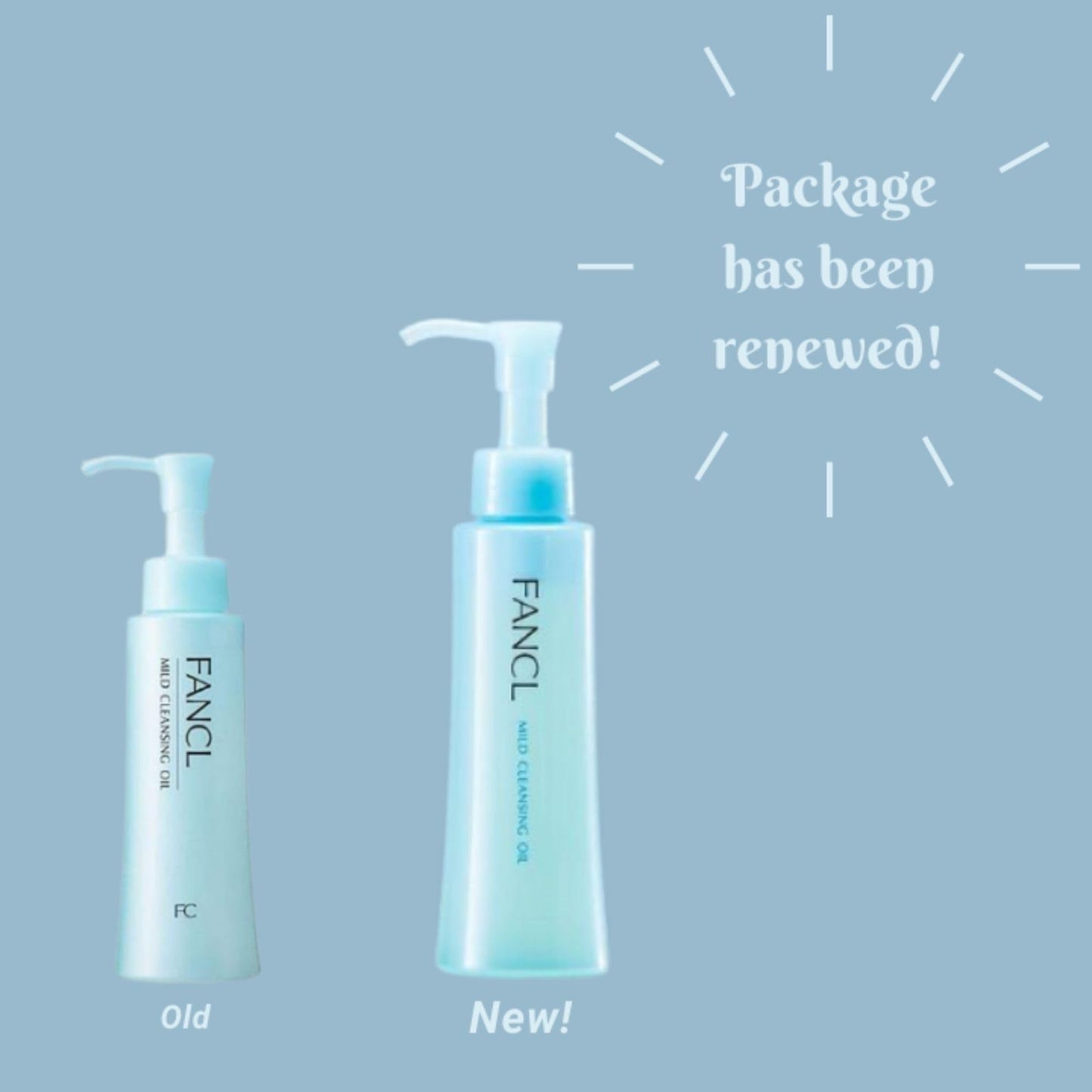 Fancl Mild Cleansing Oil packaging details