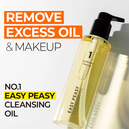 Numbuzin Number One Easy Peasy Cleansing Oil bottle texture