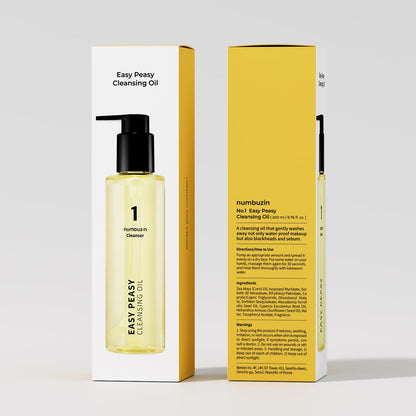 Numbuzin Number One Easy Peasy Cleansing Oil skincare routine step