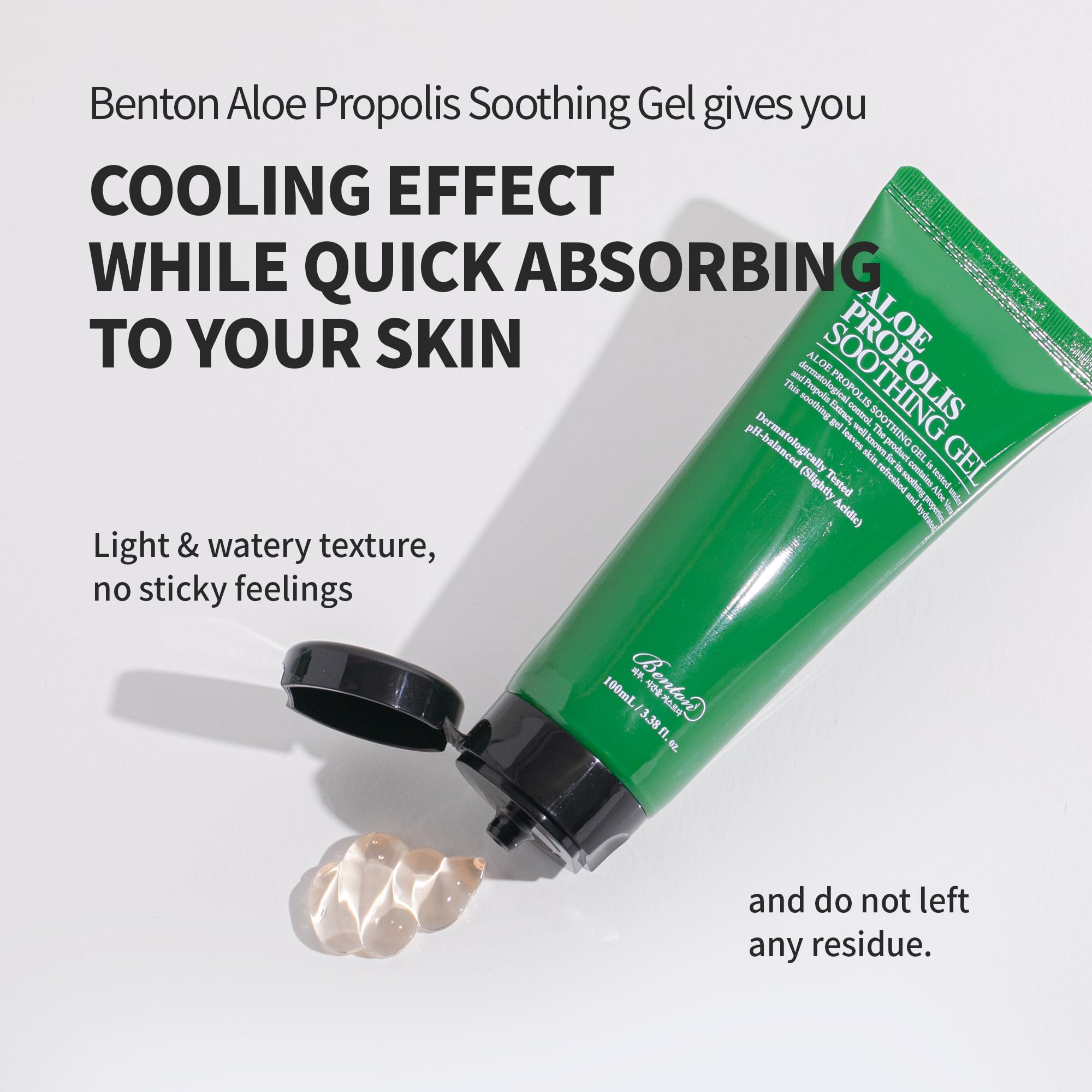 Benton Aloe Propolis Soothing Gel for sensitive skin usage