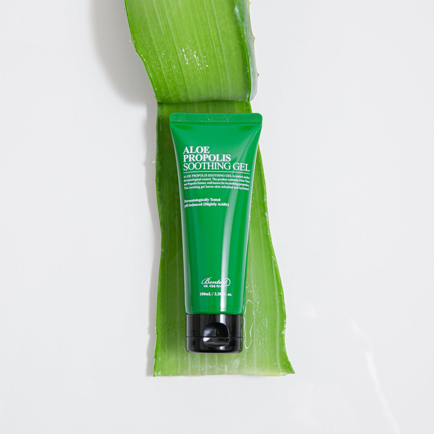 Travel friendly Benton Aloe Propolis Soothing Gel tube