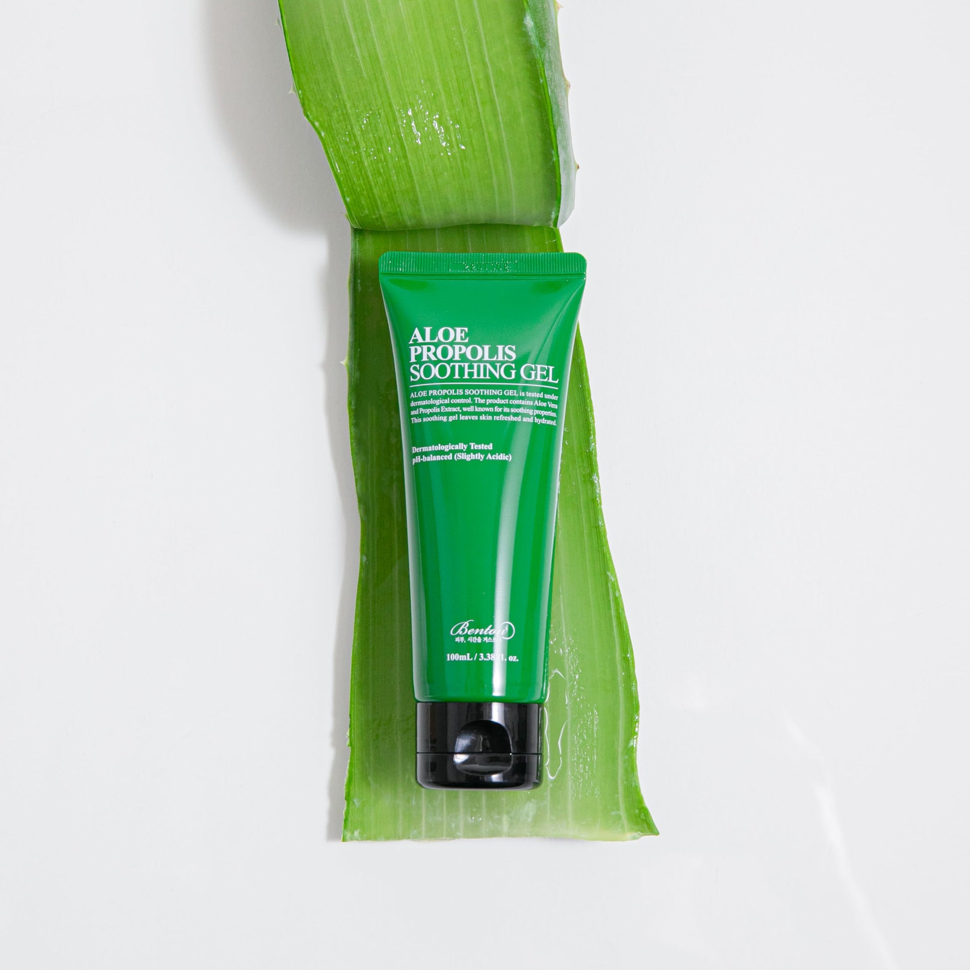 Travel friendly Benton Aloe Propolis Soothing Gel tube