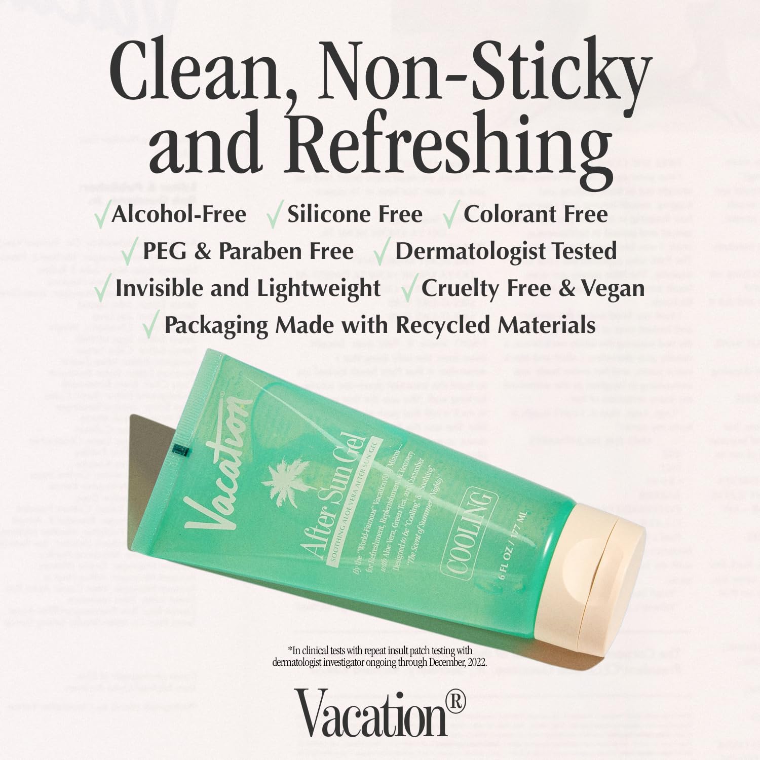 Vacation signature resort scented air freshener detail