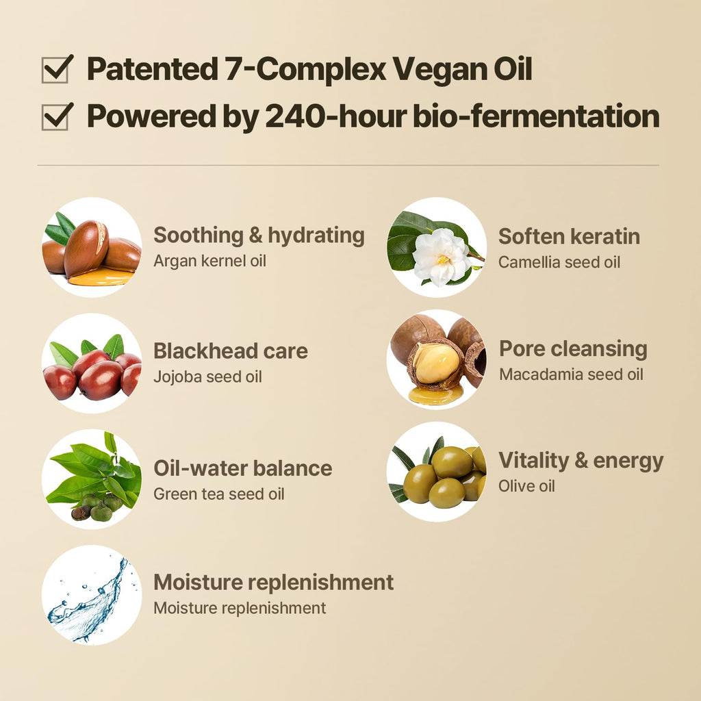 Cosnori vegan facial cleanser texture preview