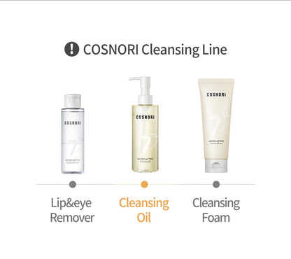 Cosnori 7-Complex oil ingredients label close up
