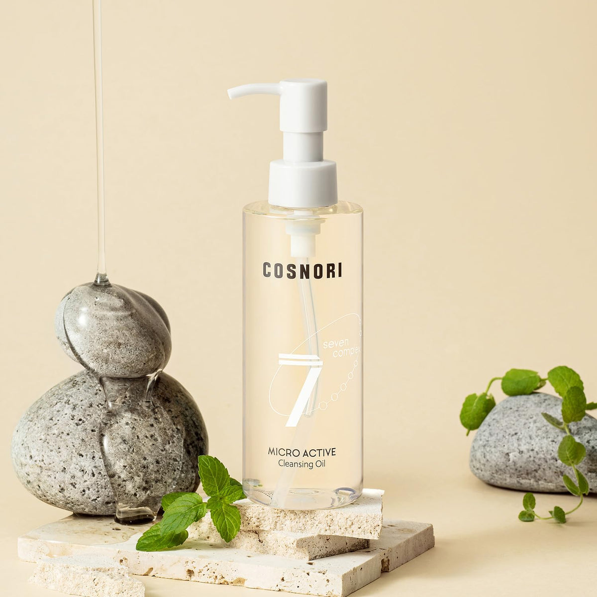 Cosnori vegan skincare product lifestyle shot