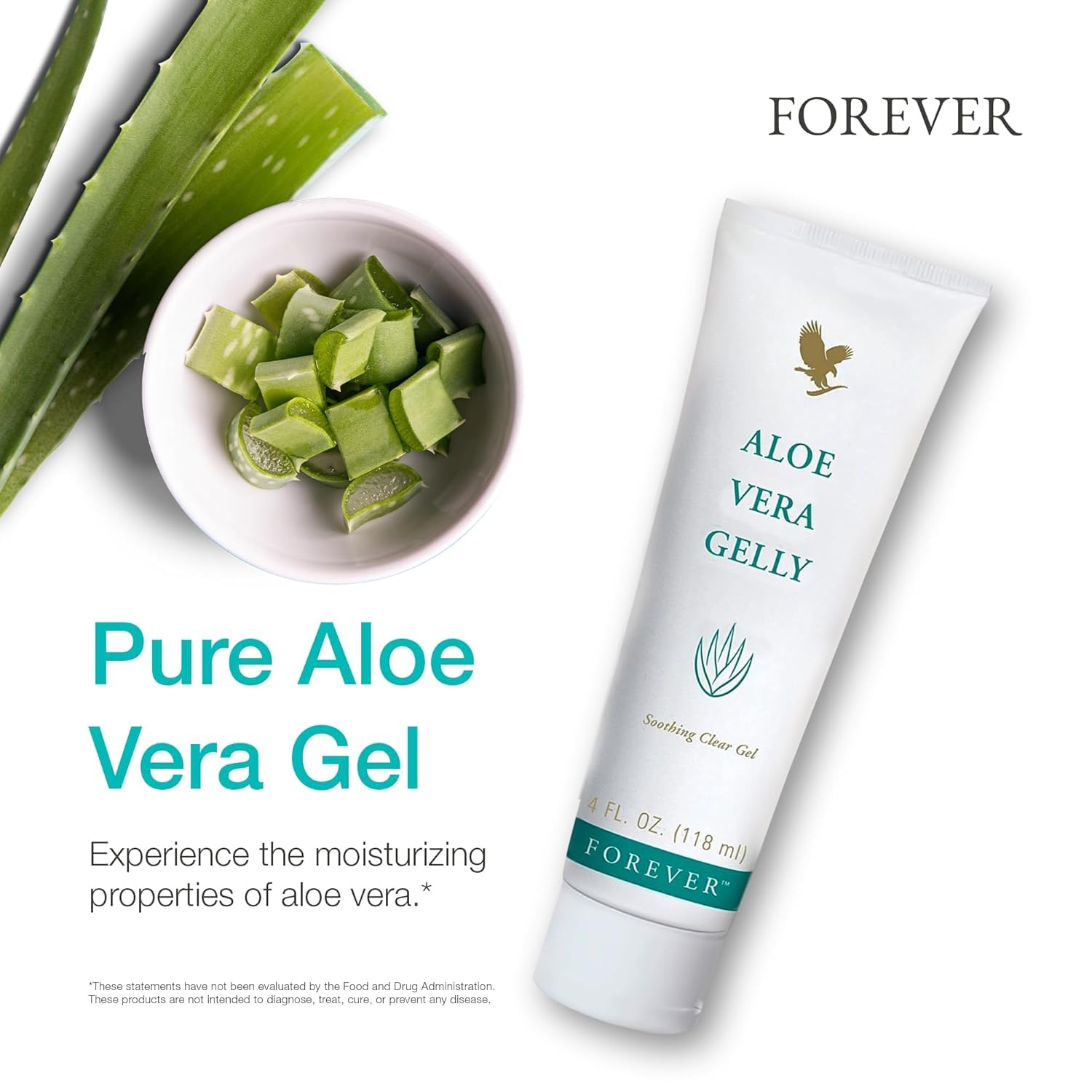 Translucent texture of Forever Living Aloe Vera Gelly