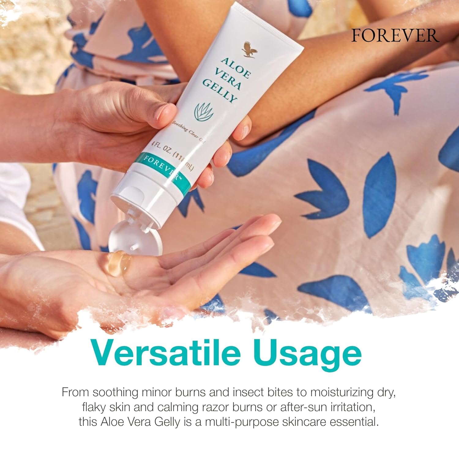 Forever Living Aloe Vera Gelly for skin hydration