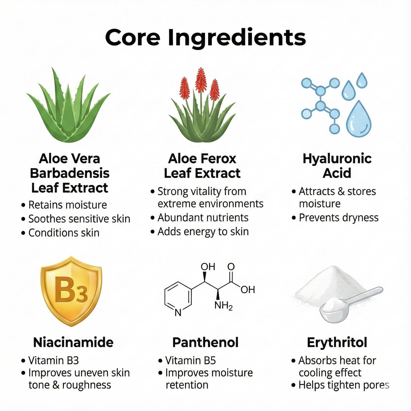 Application of by.H soothing gel on face