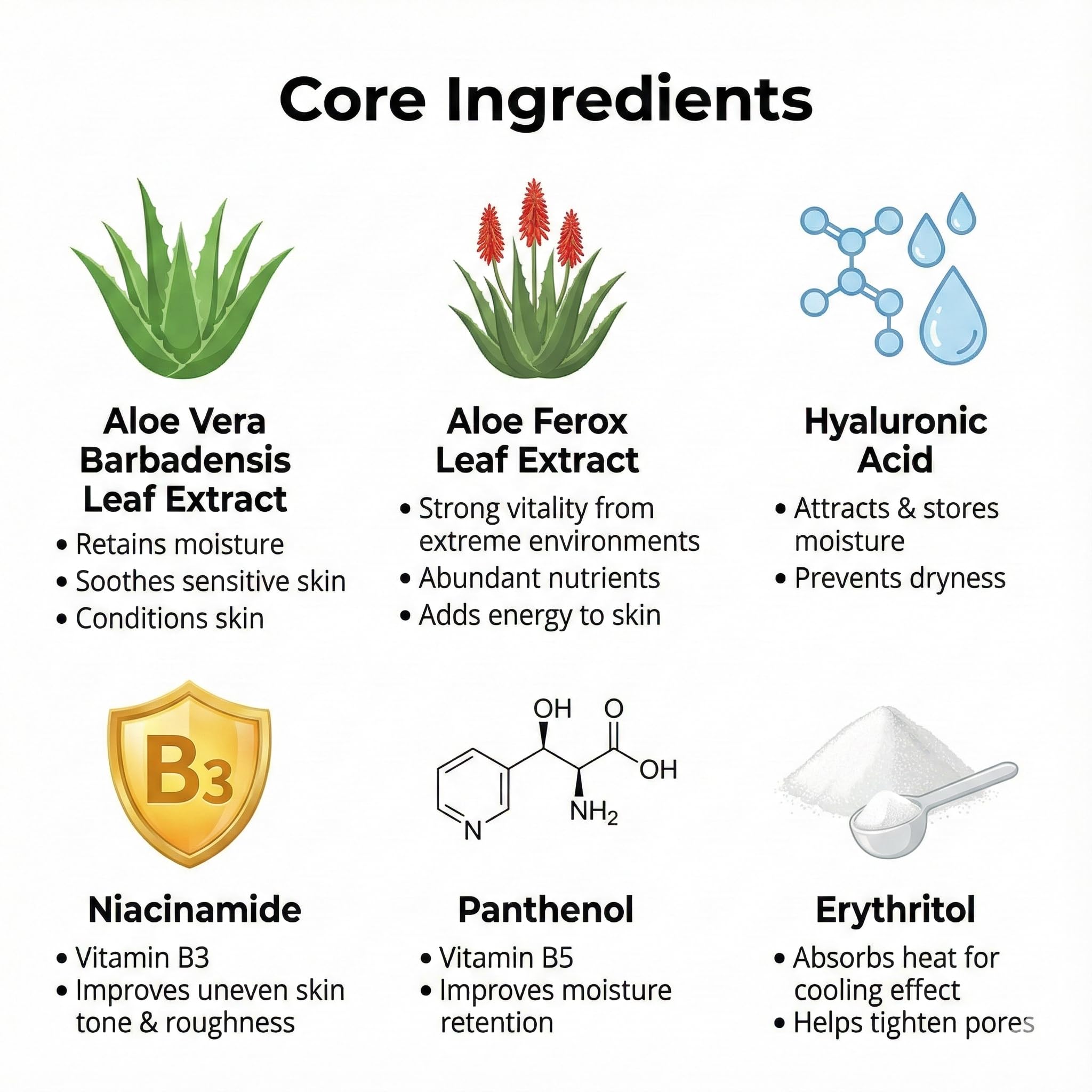 Application of by.H soothing gel on face