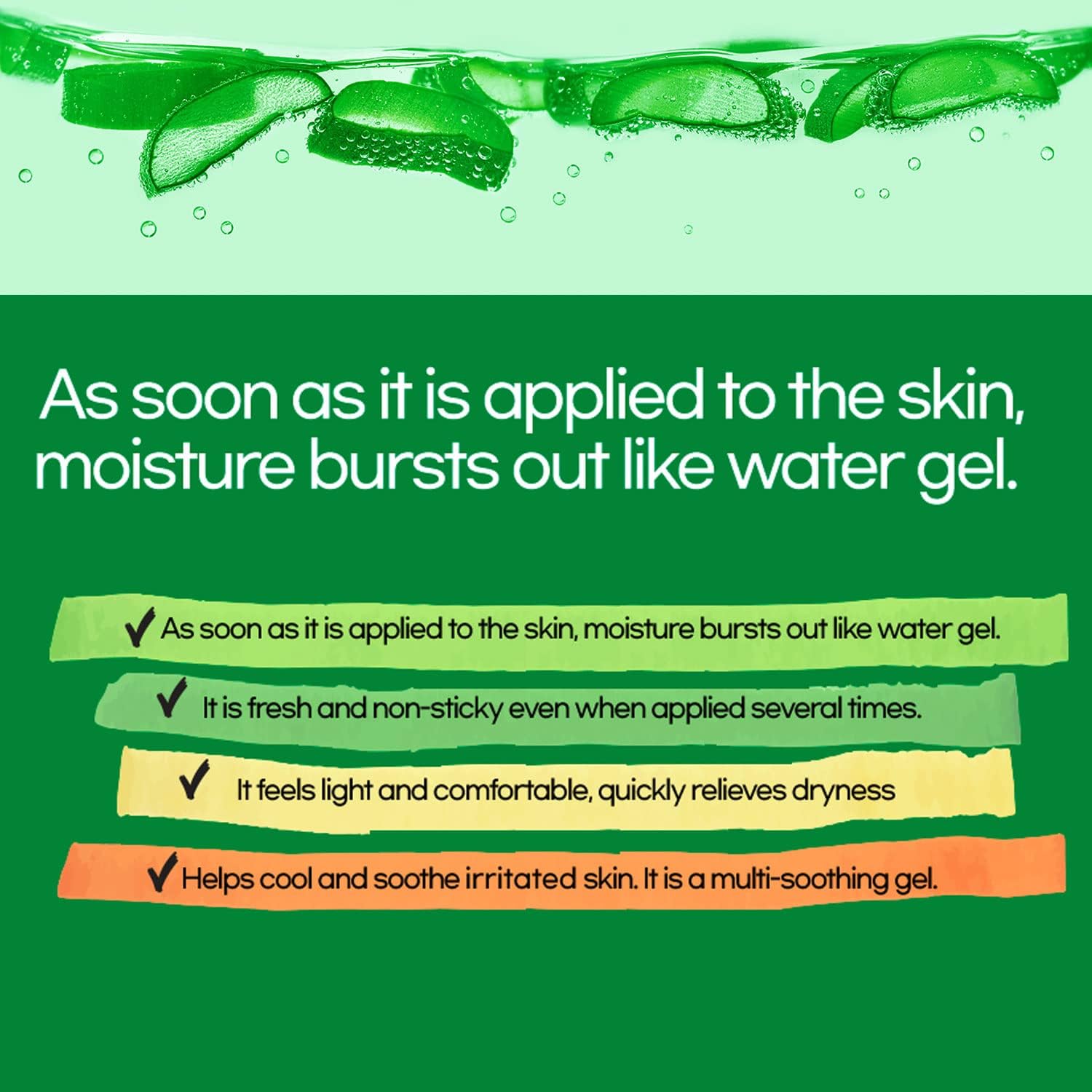 Ingredient focus shot of by.H aloe vera gel