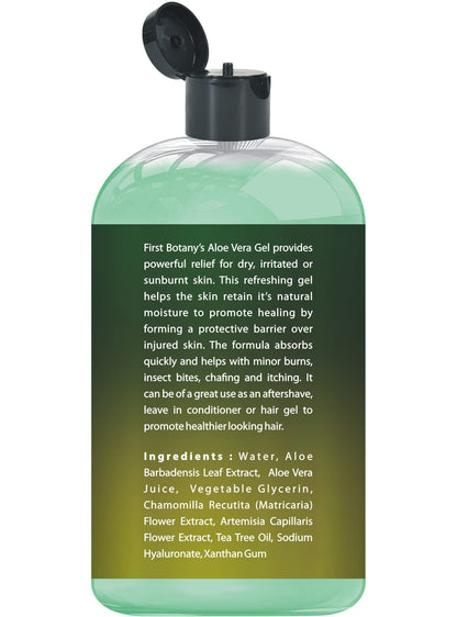 First Botany skincare moisturizer 500 milliliters bottle size reference