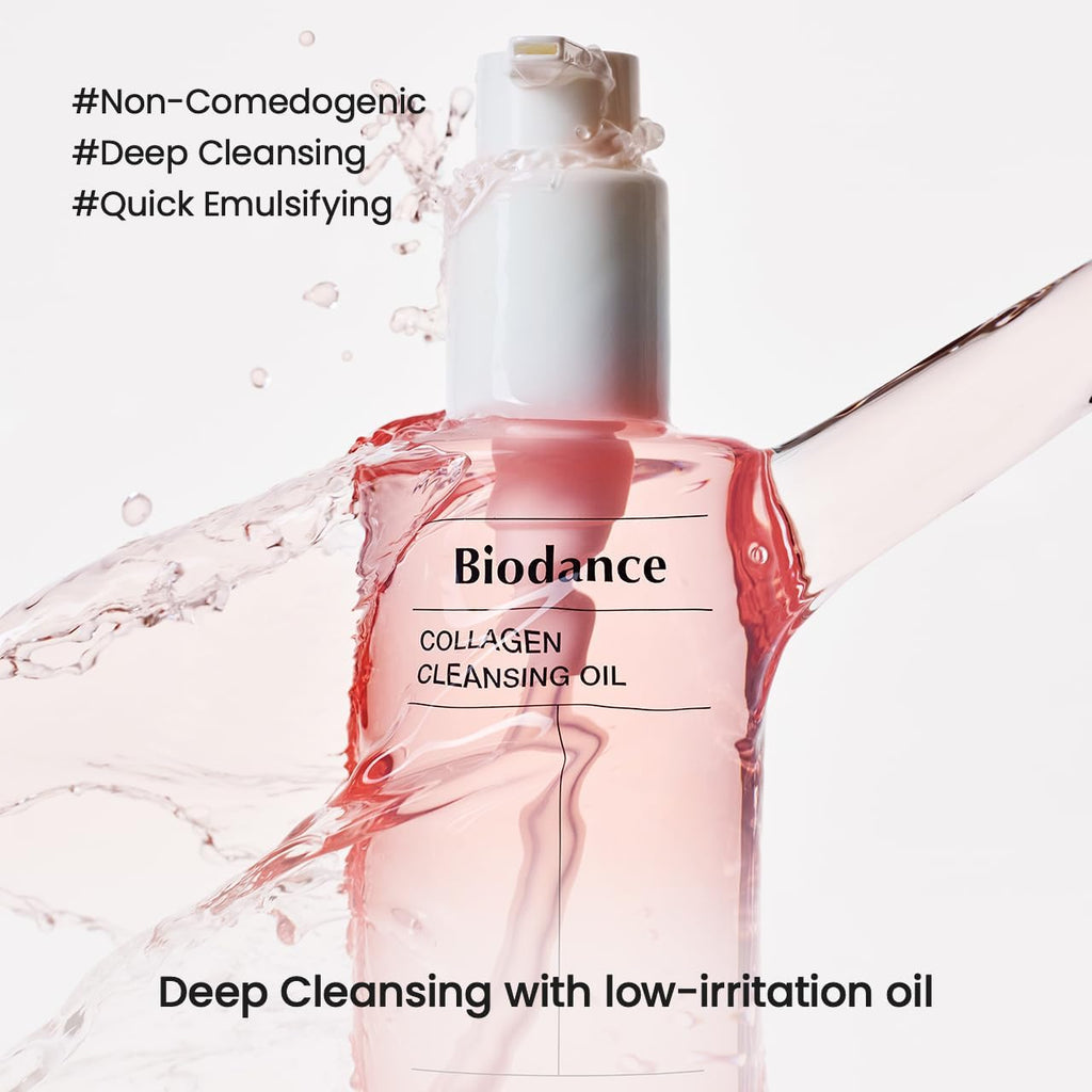 Biodance facial cleanser pump dispenser angle