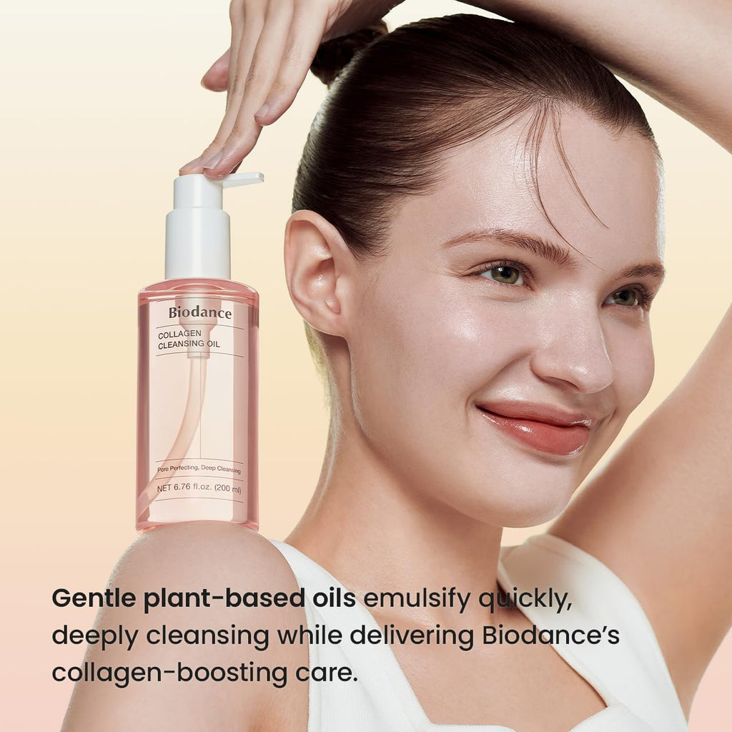 Biodance cleansing oil texture and milky emulsification