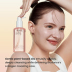 Biodance cleansing oil texture and milky emulsification