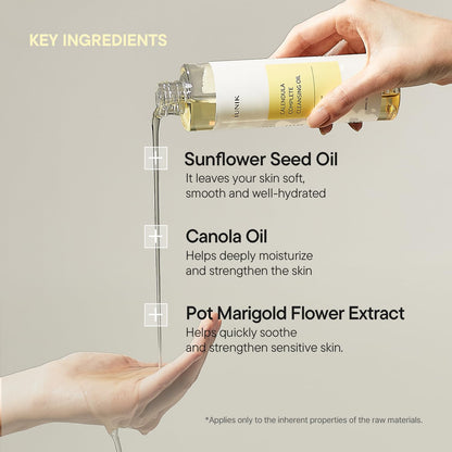 iUNIK cleansing oil ingredients and details