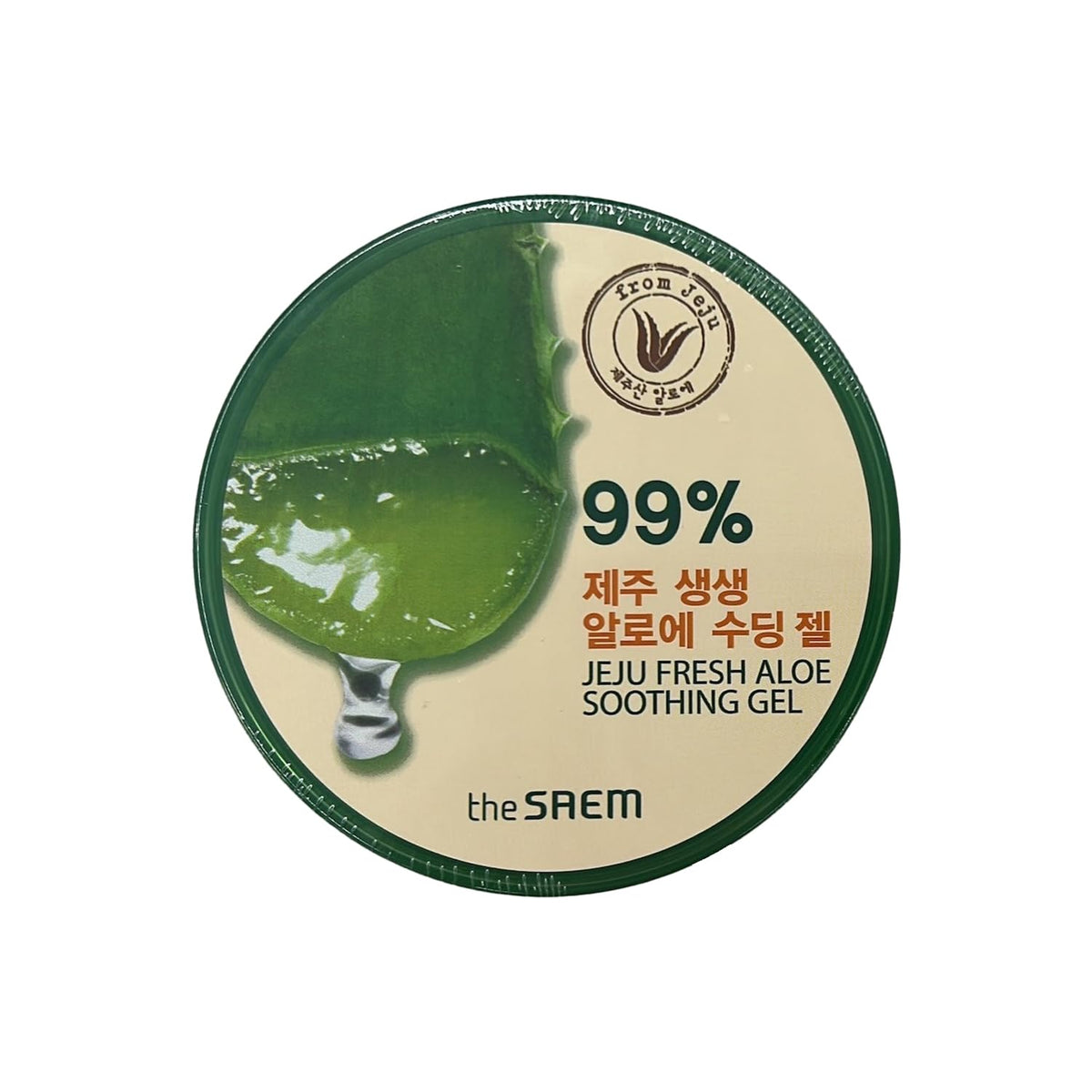 The Saem Jeju Fresh Aloe Soothing Gel lifestyle packaging
