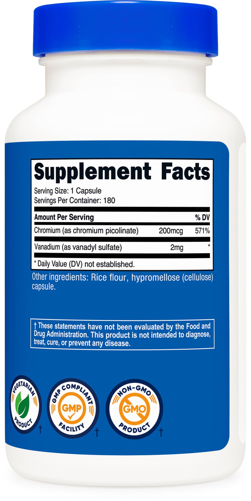 Nutricost dietary supplement bottle showcasing the authentic USA imported seal and storage instructions for Indian consumers.
