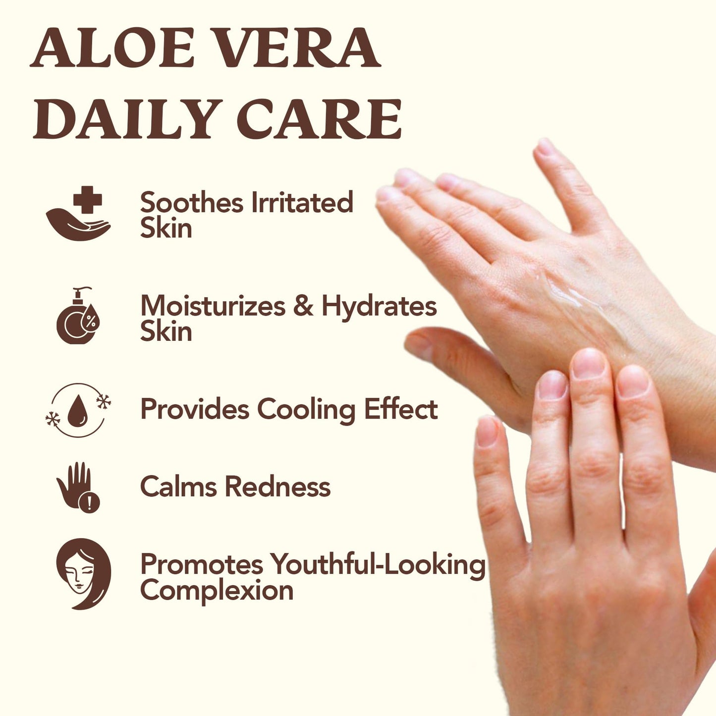 Natural ingredients label on Green Leaf Naturals aloe spray