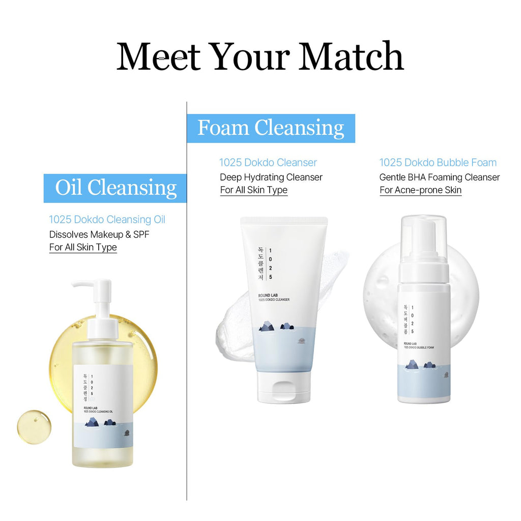 Round Lab 1025 Dokdo Cleansing Oil lifestyle product shot