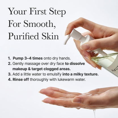 Arencia Pore Melt Mochi Cleansing Oil side profile