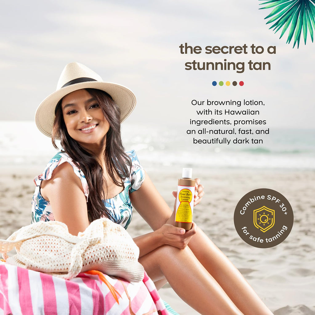Maui Babe Hawaiian formula lotion pair