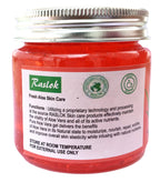 Raslok hibiscus aloe vera gel texture display