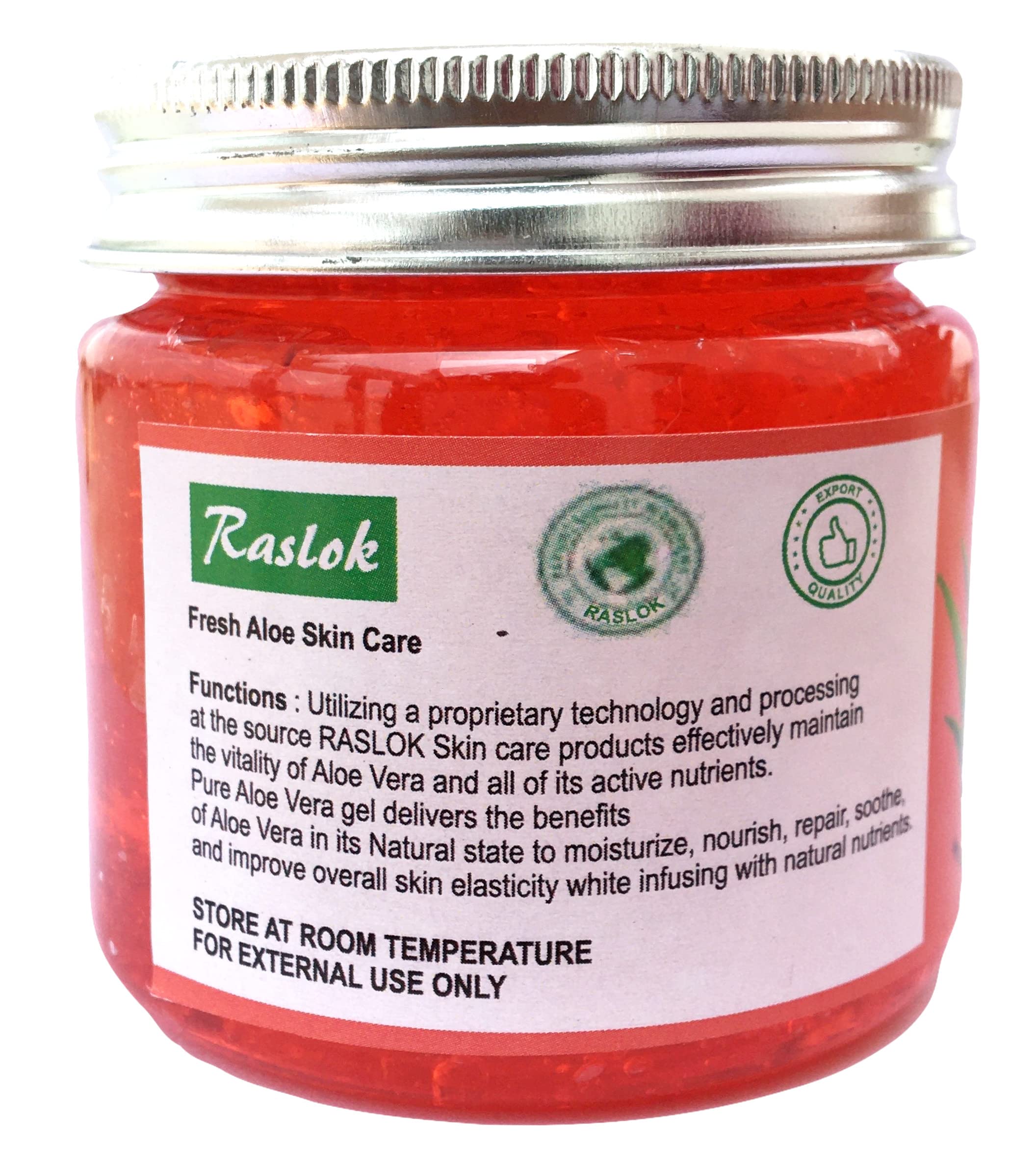Raslok aloe vera gel 220 gram jar texture