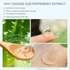 Kyaaln soothing gel back label showing ingredients and net weight details