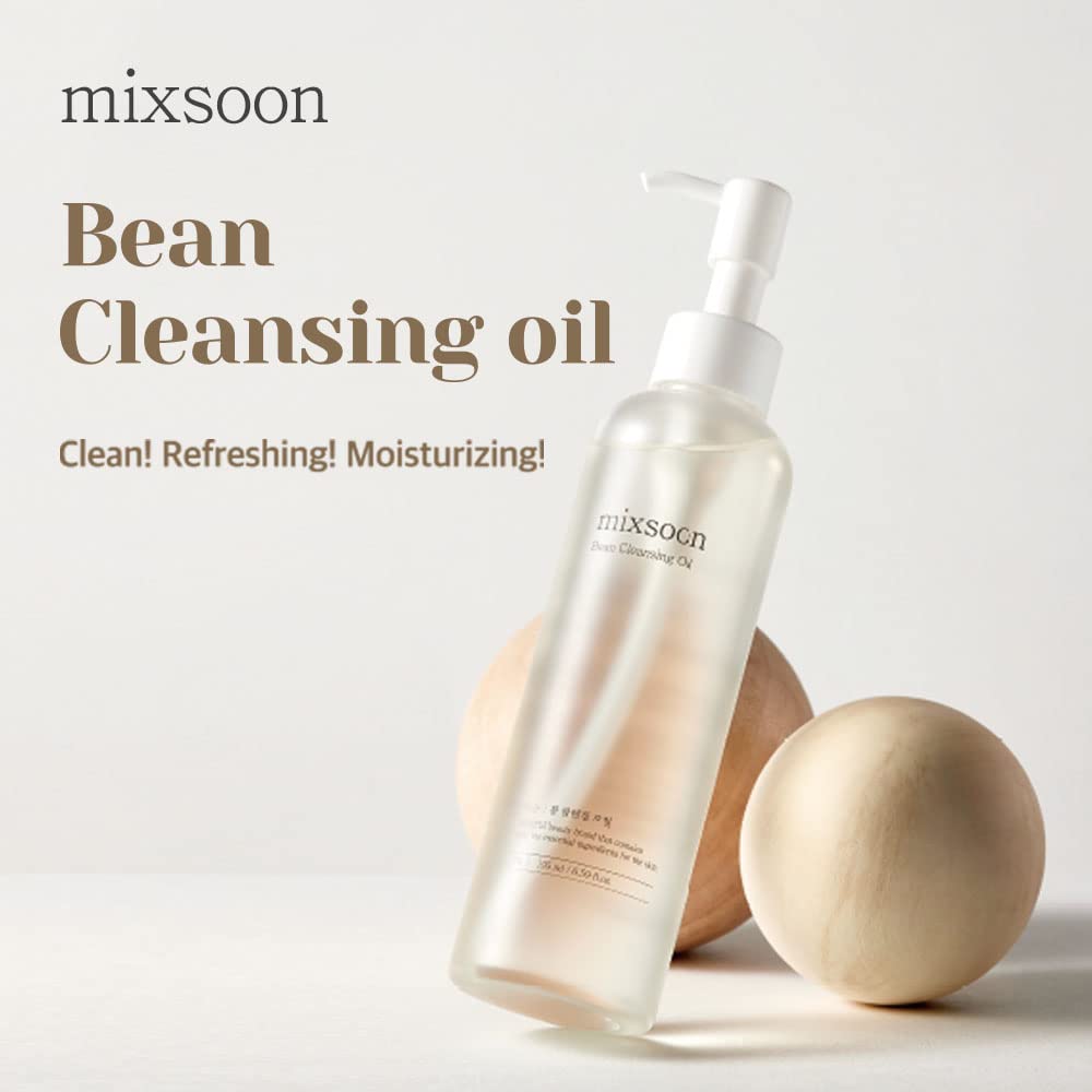Authentic Mixsoon Korean skincare bean oil bottle