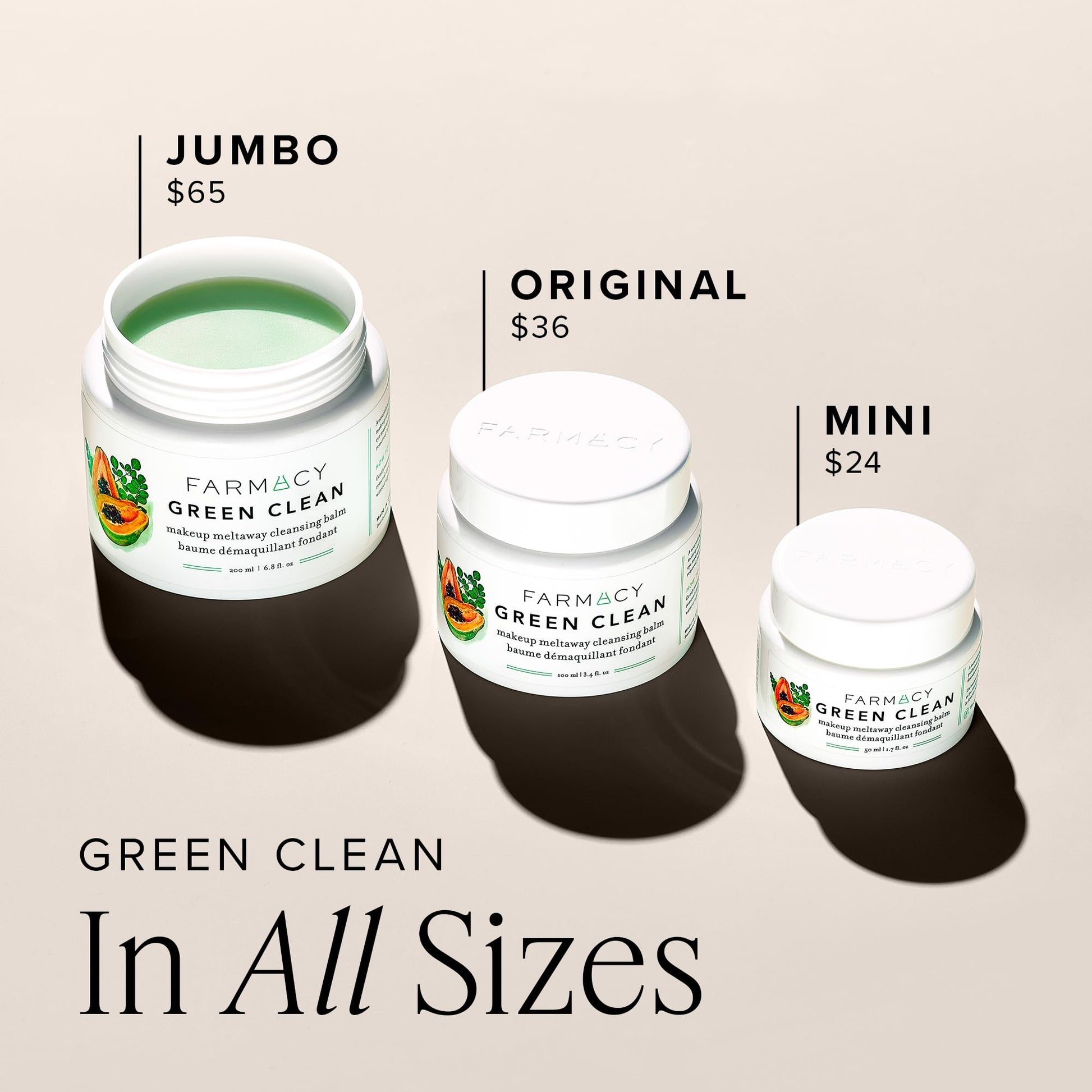 Farmacy Green Clean makeup removing balm lifestyle product shot