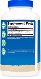 Nutricost high potency organic cinnamon supplement bottle
